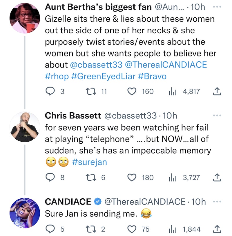 RHOP': Chris Bassett Seemingly Sends Warning To Gizelle Bryant