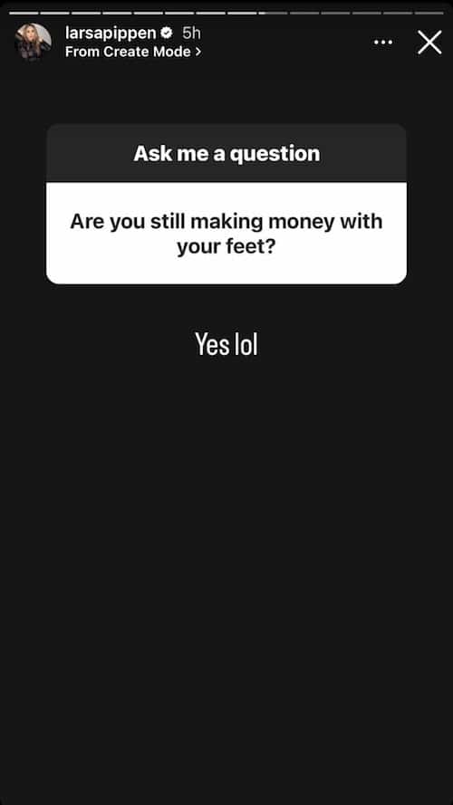 RHOM Larsa Pippen Talks Making Money With Feet