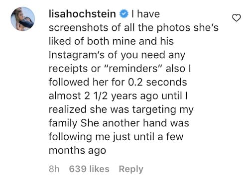 RHOM Lisa Hochstein Claims Katharina Has Been Liking Pics for Years