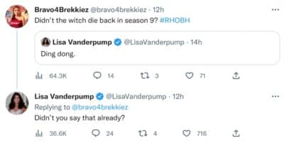 Lisa Vanderpump Throws Shade After Lisa Rinna's RHOBH Exit