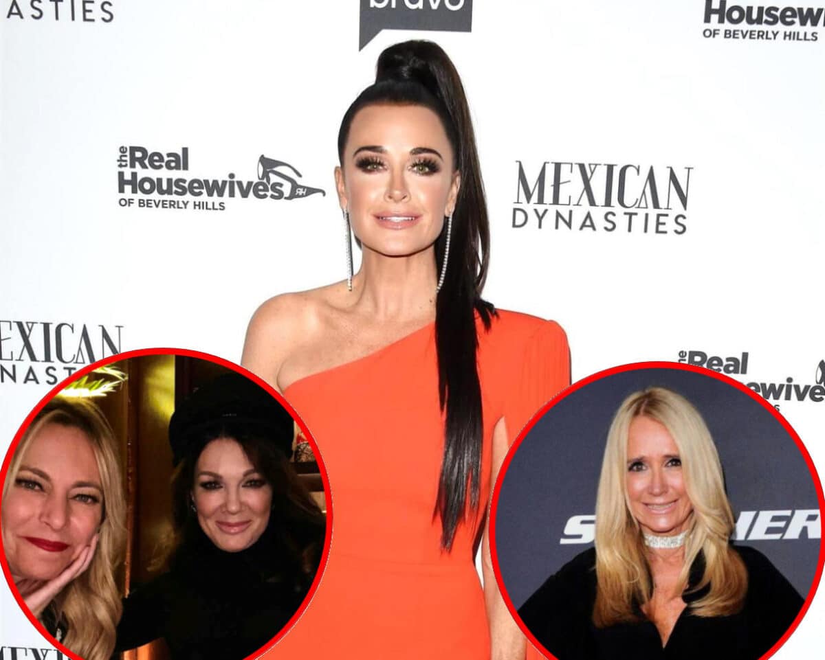 RHOBH Star Kyle Richards Talks Sutton & LVP Pic, Kim Update