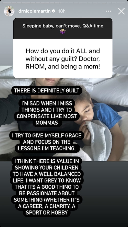Dr. Nicole Martin on Mom Guilty Being Doctor and RHOM Star