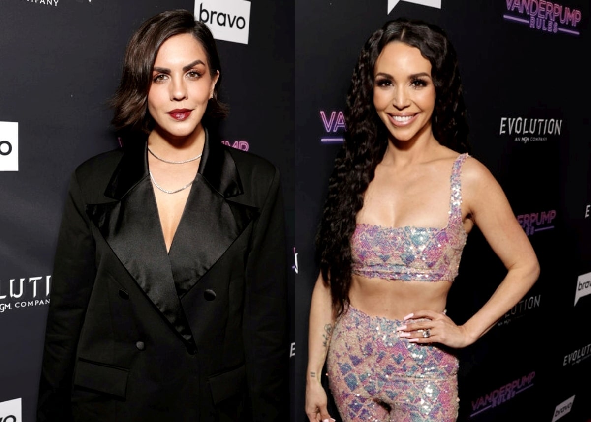 Katie Maloney Reacts to Scheana Claiming She Gave Tom and Raquel Her "Blessing," Says She Needed "Storyline" for Pump Rules Season 10 With Leaked Texts