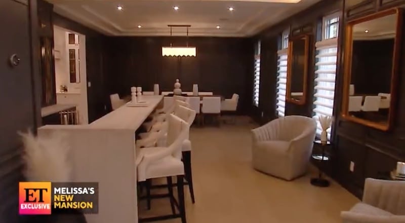 RHONJ Melissa Gorga Bar and Dining Room