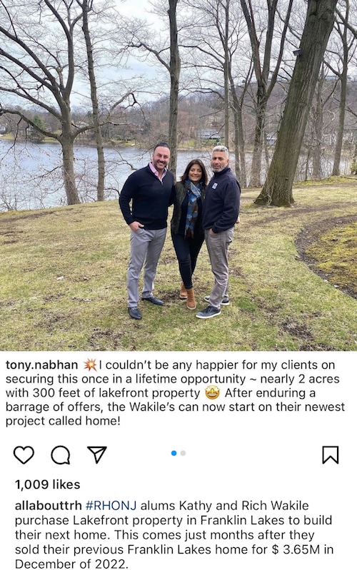 RHONJ Kathy Wakile Buys Home on Gorgas Street in Franklin Lakes