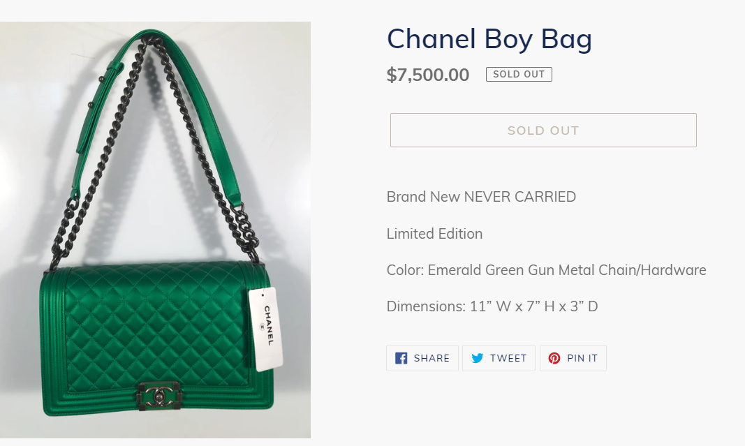 Chanel Boy Bag – The Biermanns Closet