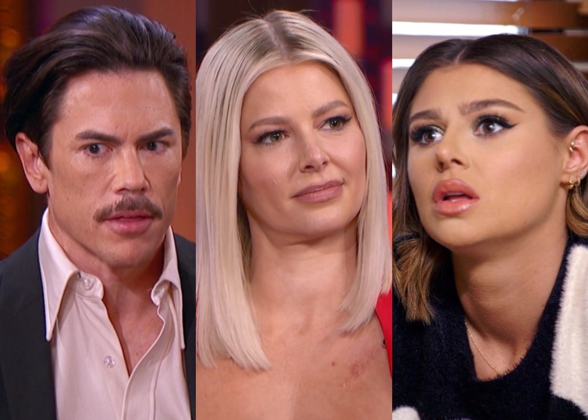 Vanderpump Rules Reunion Part 1: The Scandoval Timeline Gets Revealed as Sandoval Apologizes to Ariana WhileRaquel Watches From Afar Due to Restraining Order Against Scheana