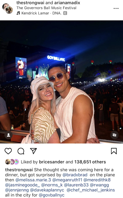 Daniel Wai Reveals Birthday Surprise for Ariana Madix