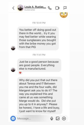 RHONJ's Luis Ruelas’ Alleged DMs About Margaret Are Leaked