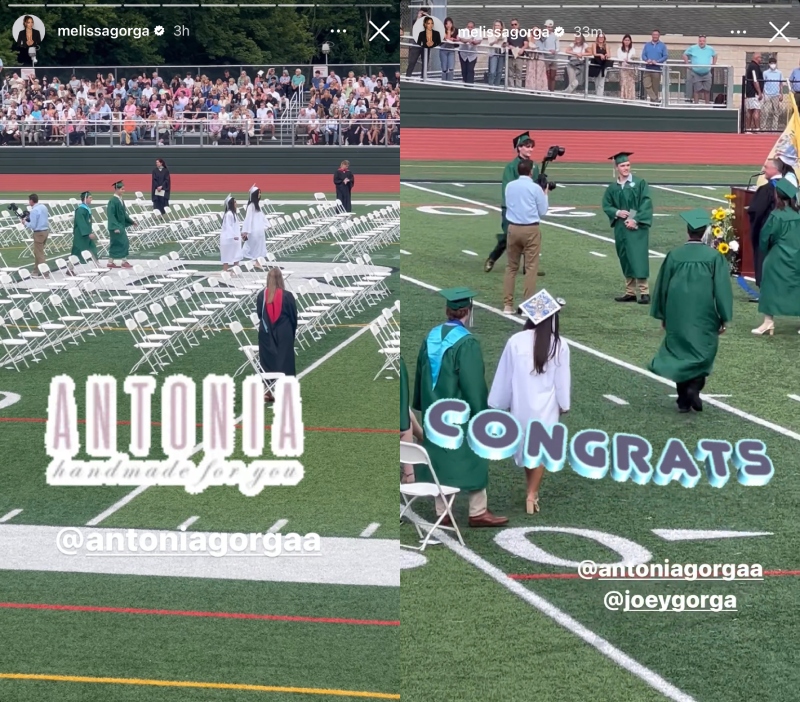 RHONJ Melissa Gorga's Daughter Antonia Gorga Graduates from High School