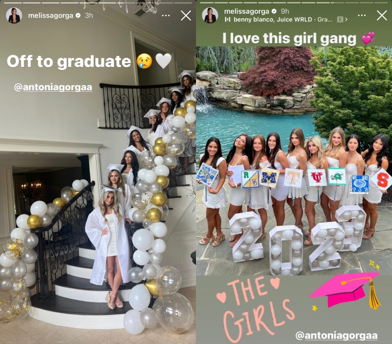 RHONJ Melissa Gorga's Daughter Antonia Graduates from High School