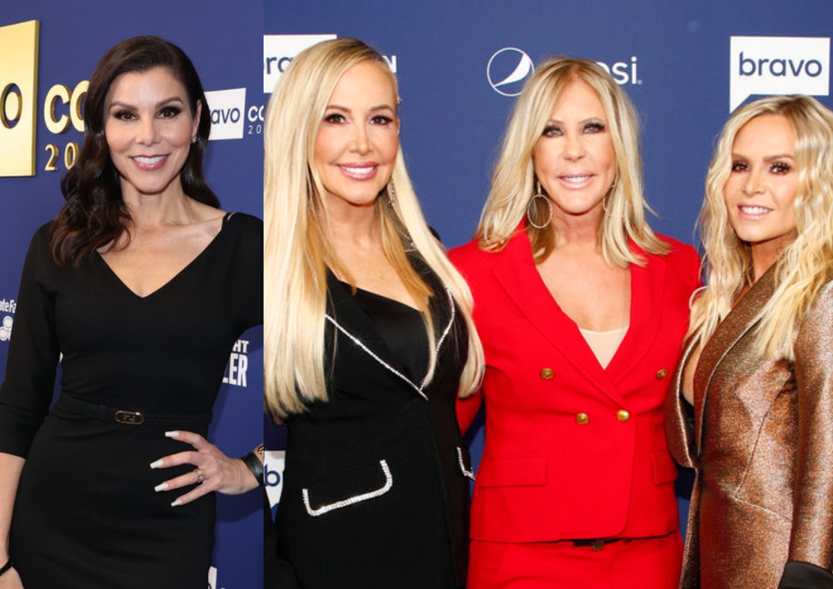 RHOC Star Heather Dubrow Shades Tamra as a Pot-Stirrer, Suggests Vicki is Two-Faced, and Teases Shannon's Secret, Plus Talks Jen Drama and "Crazy Trip"
