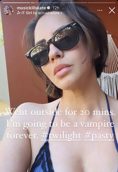 Vanderpump Rules Katie Maloney Shares Vampire Bikini Selfie