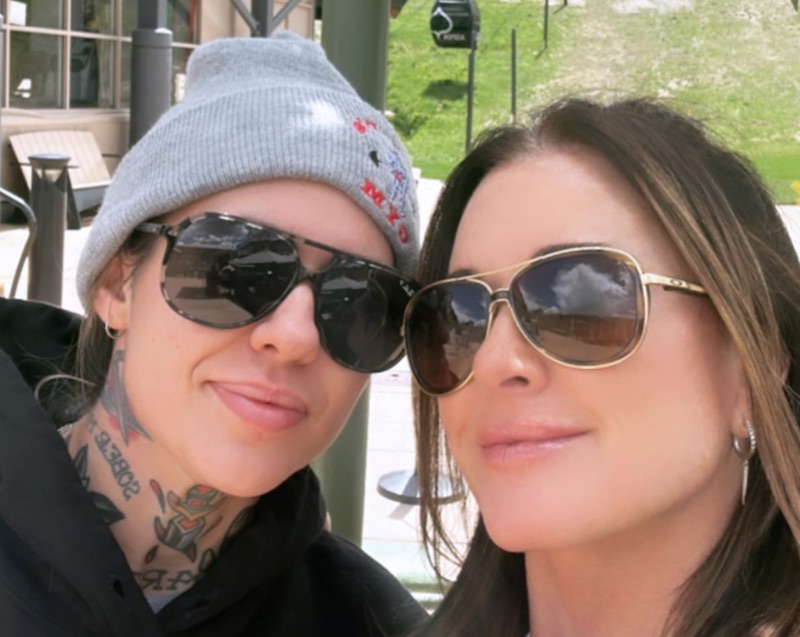 Morgan Wade and Kyle Richards on Vacation in Aspen