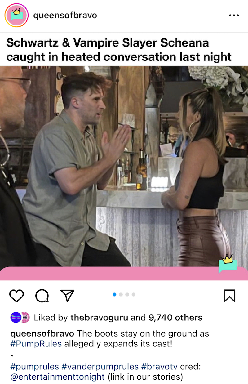 Tom Schwartz and Scheana Argue Amid Vanderpump Rules Season 11