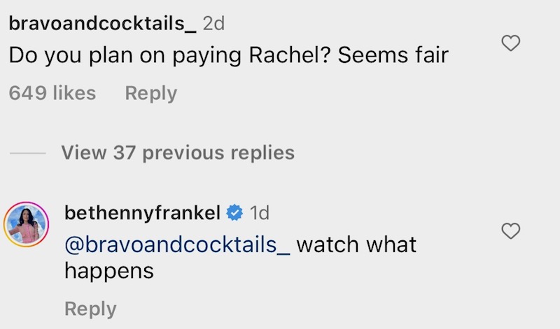 Bethenny Frankel on Paying Raquel Leviss for Podcast