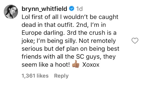 RHONY Brynn Whitfield Denies Being at Hotel With Shep Rose