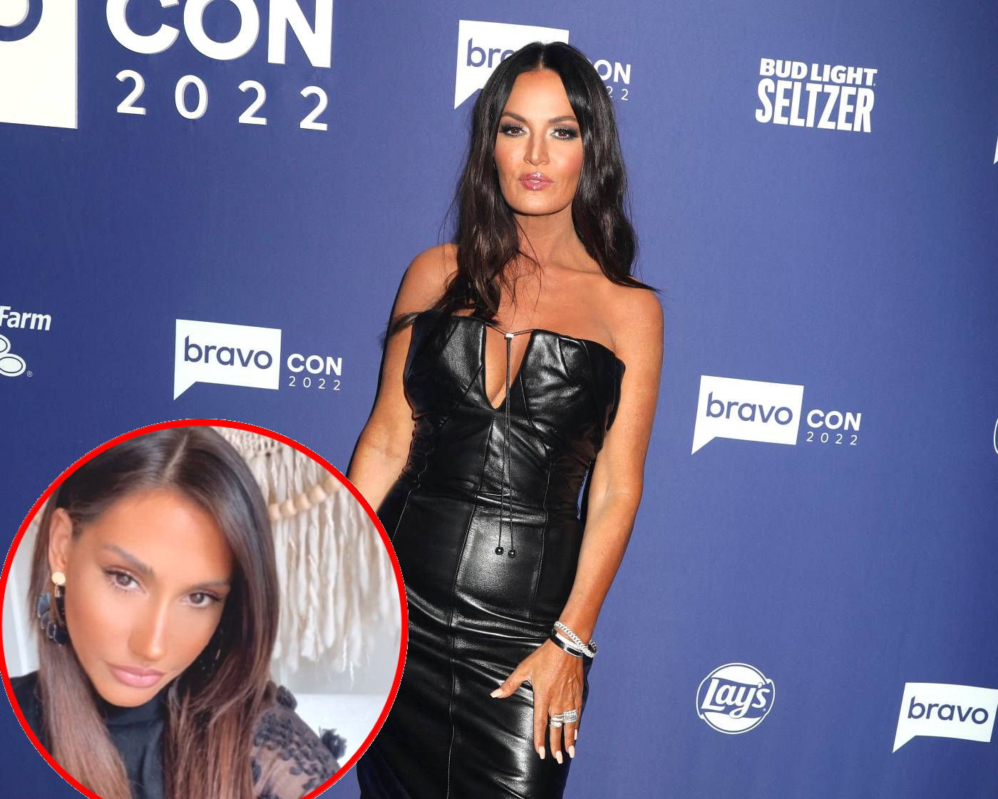 Lisa Barlow Crops Out Newbie Monica Garcia from Cast Photo on Instagram, as Video Surfaces of Costars in Heated Argument amid Filming