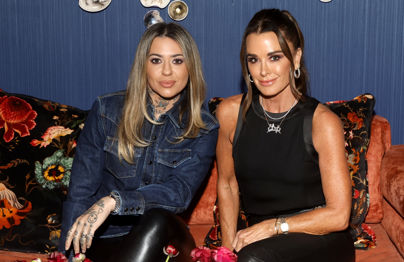 PHOTO: RHOBH's Kyle Richards and Morgan Wade Caught "[Playfully] Touching," "Very Intimate" and "Constantly Leaning" in During Coffee Date in Paris