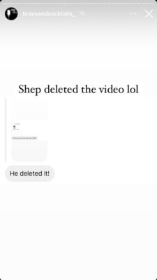 PHOTO: Is Brynn Whitfield Spotted in Shep Rose's IG Story?