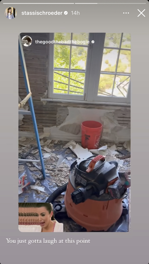 Vanderpump Rules Stassi Schroeder Laughs at Son's Nursery Getting Destroyed
