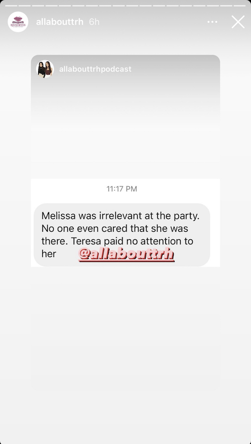 teresa giudice ignores melissa gorga amid rhonj season 14