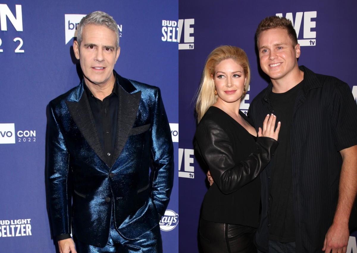 Andy Cohen Addresses Why Heidi Montag Isn’t on Real Housewives After The Hills’ Alum and Husband Suggested They’re Blacklisted From Show