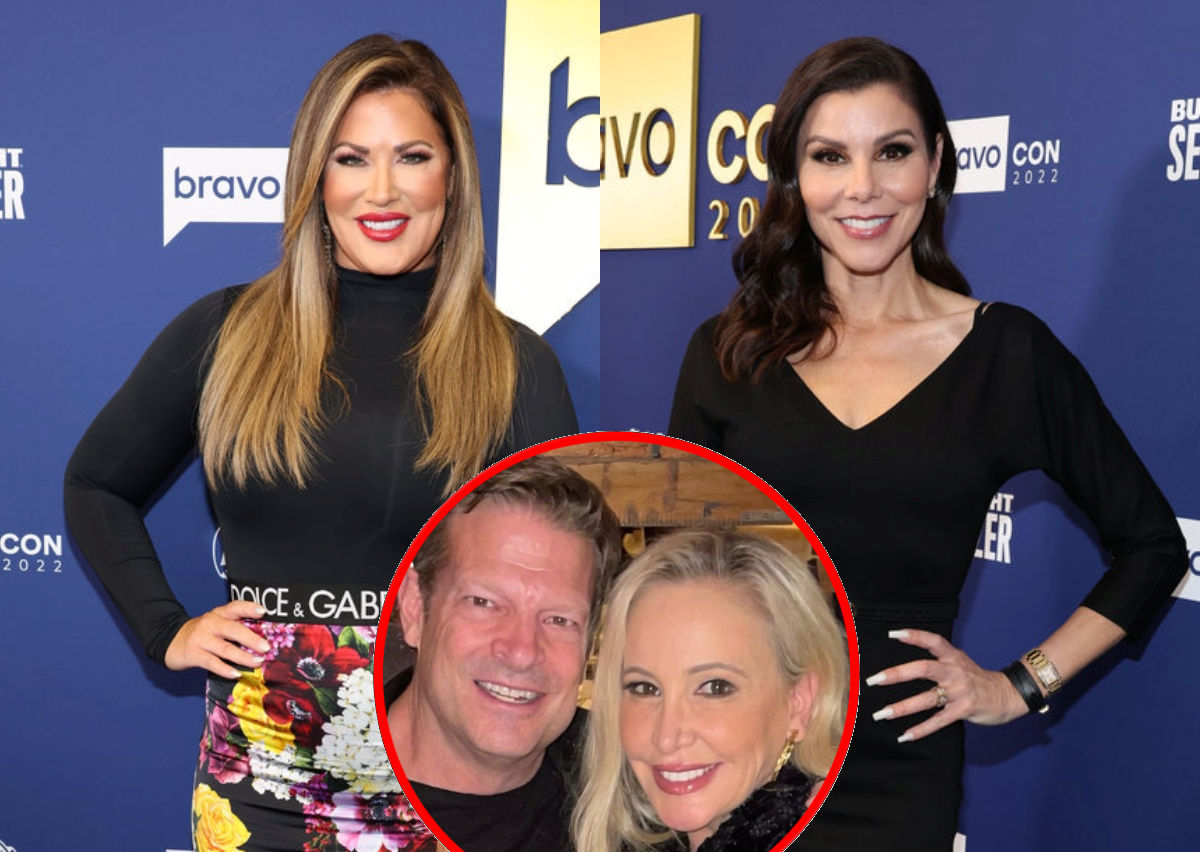 RHOC's Emily Simpson Says "Calculated" Heather Alerted Production to Shannon/John Drama, Reacts to Snuffleupagus Diss, and Where They Stand, Plus "Dramatic" Reunion