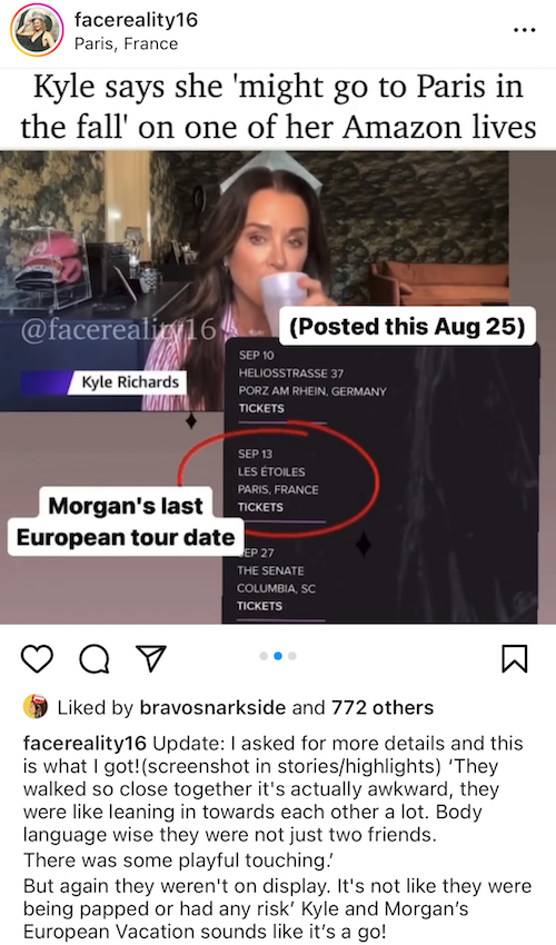 RHOBH: Kyle Richards & Morgan Caught Looking 