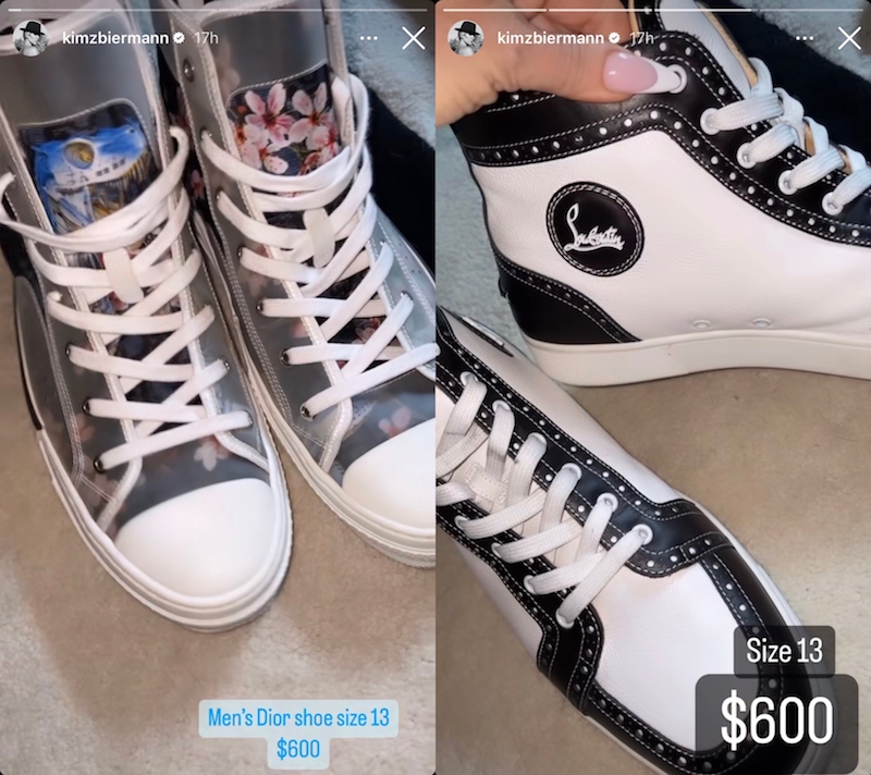 RHOA Kim Zolciak Tries to Sell Kroy's Designer Shoes