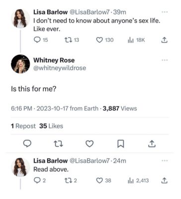 Whitney Rose Calls Mary Cosby “Evil,” Confronts Lisa Over Tweet
