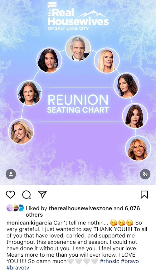 monica garcia reacts to rhoslc reunion after filming