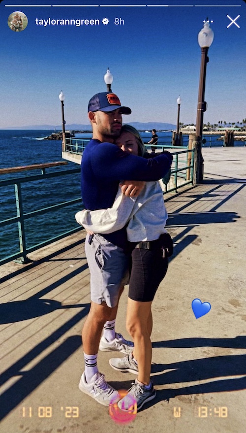 PIC Taylor Ann Green Shares Loved Up Photo With BF Gaston