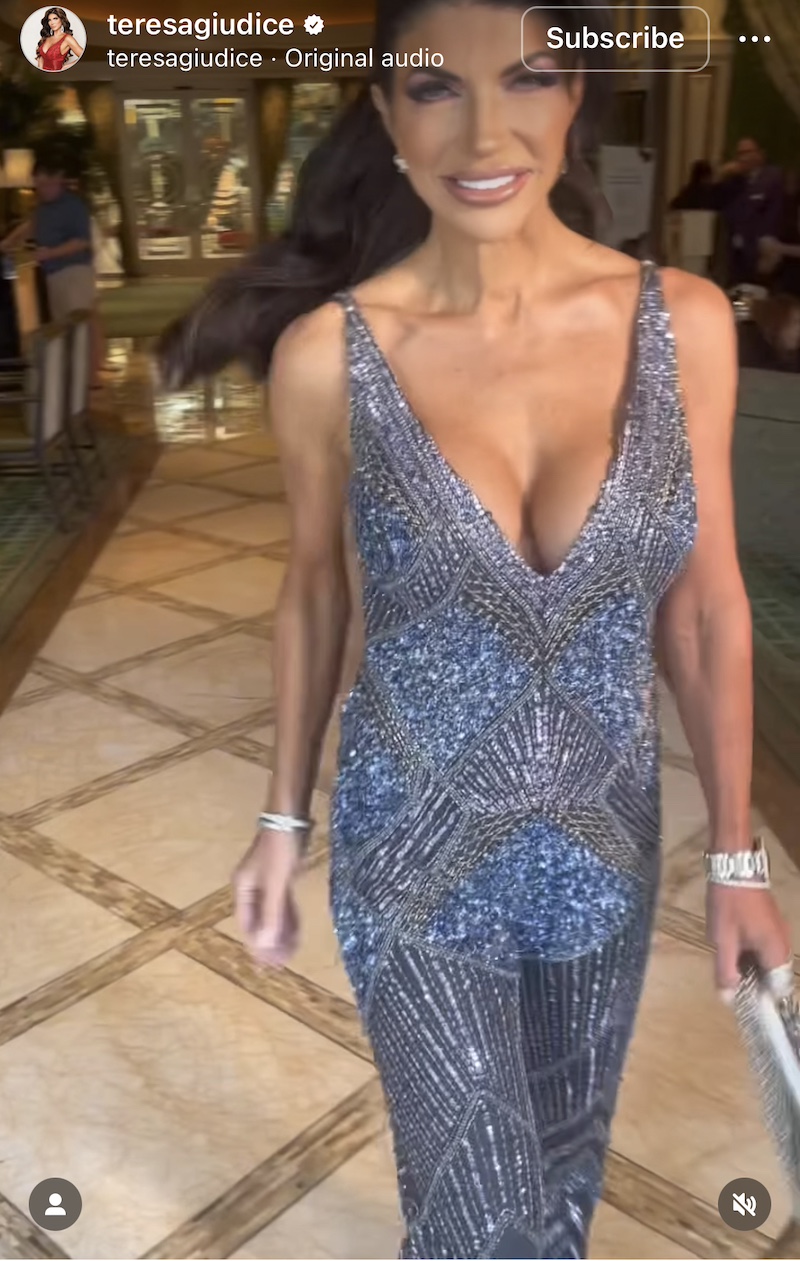 RHONJ Teresa Giudice Looks Skinny and Old in Jumpsuit