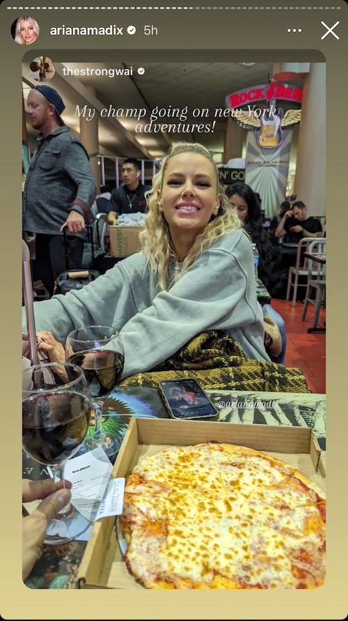Vanderpump Rules Ariana Madix Has Pizza and Wine With Boyfriend Daniel Wai After DWTS Finale