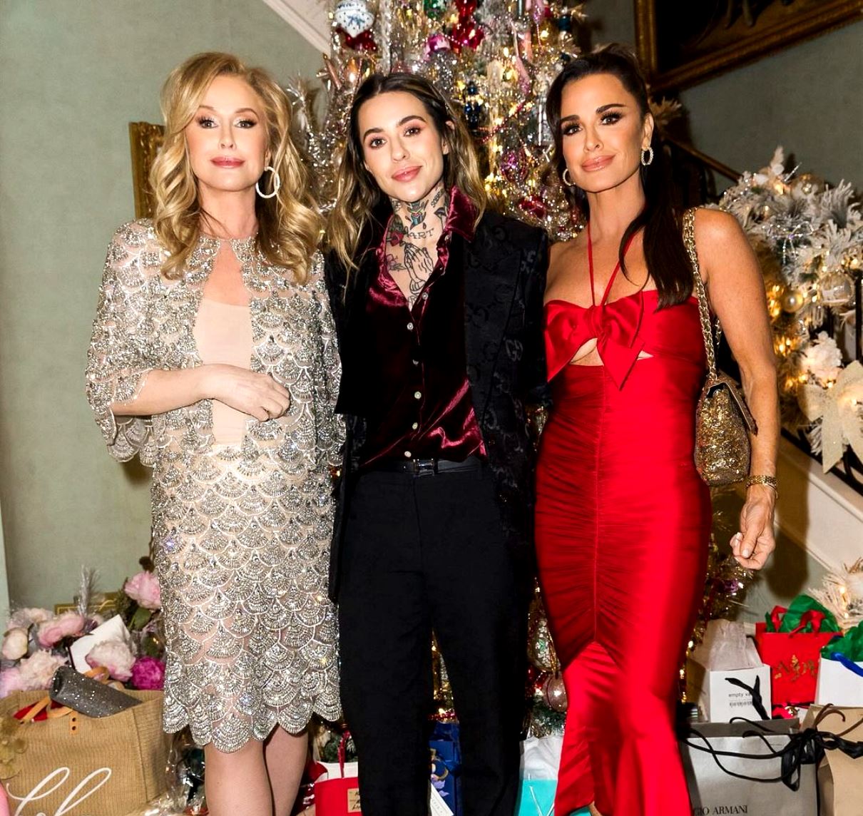 PHOTOS: RHOBH's Kyle Richards Attends Kathy Hilton's Party With Morgan Wade as She Explains Why Friendship With Singer is "Very Different"