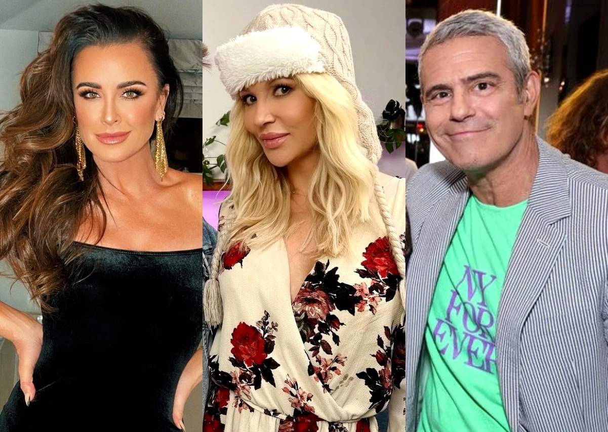 RHOBH's Kyle Richards on Why Brandi's Making Accusations Against Andy, Claims She "Blindsided" Daughters With Split, and Getting DMs From Men and Women, Plus Dream Castmate