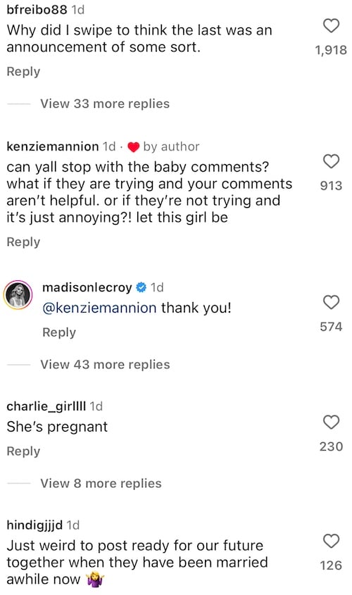 Southern Charm Madison LeCroy Reacts to Pregnancy Rumors