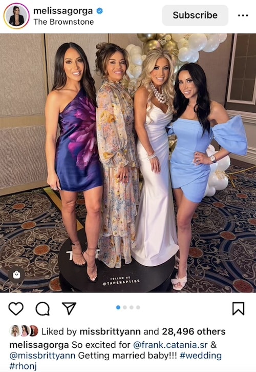 Brittany Mattessic at Bridal Shower With RHONJ Cast