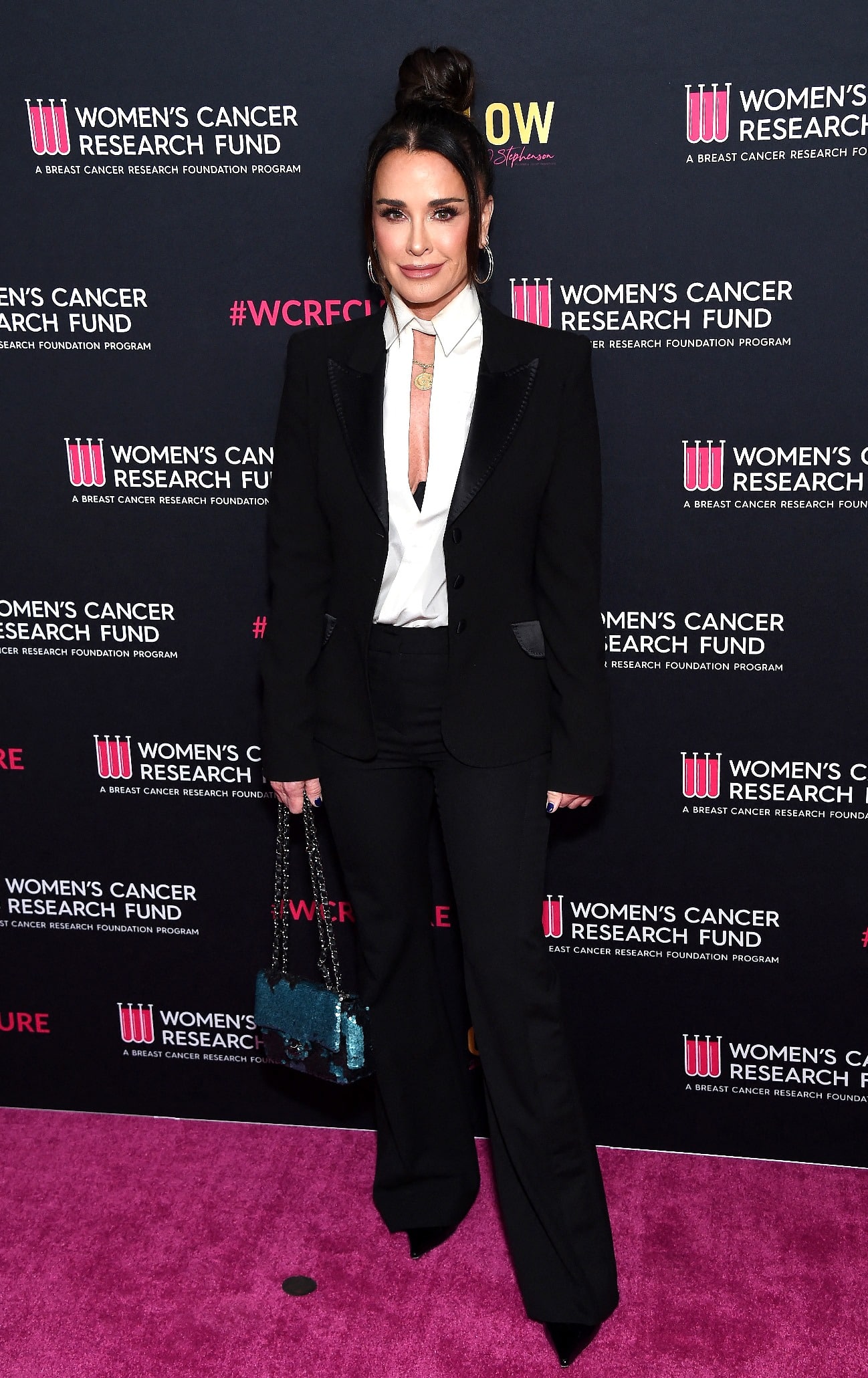 RHOBH Kyle Richards Attends Cancer Breast Event