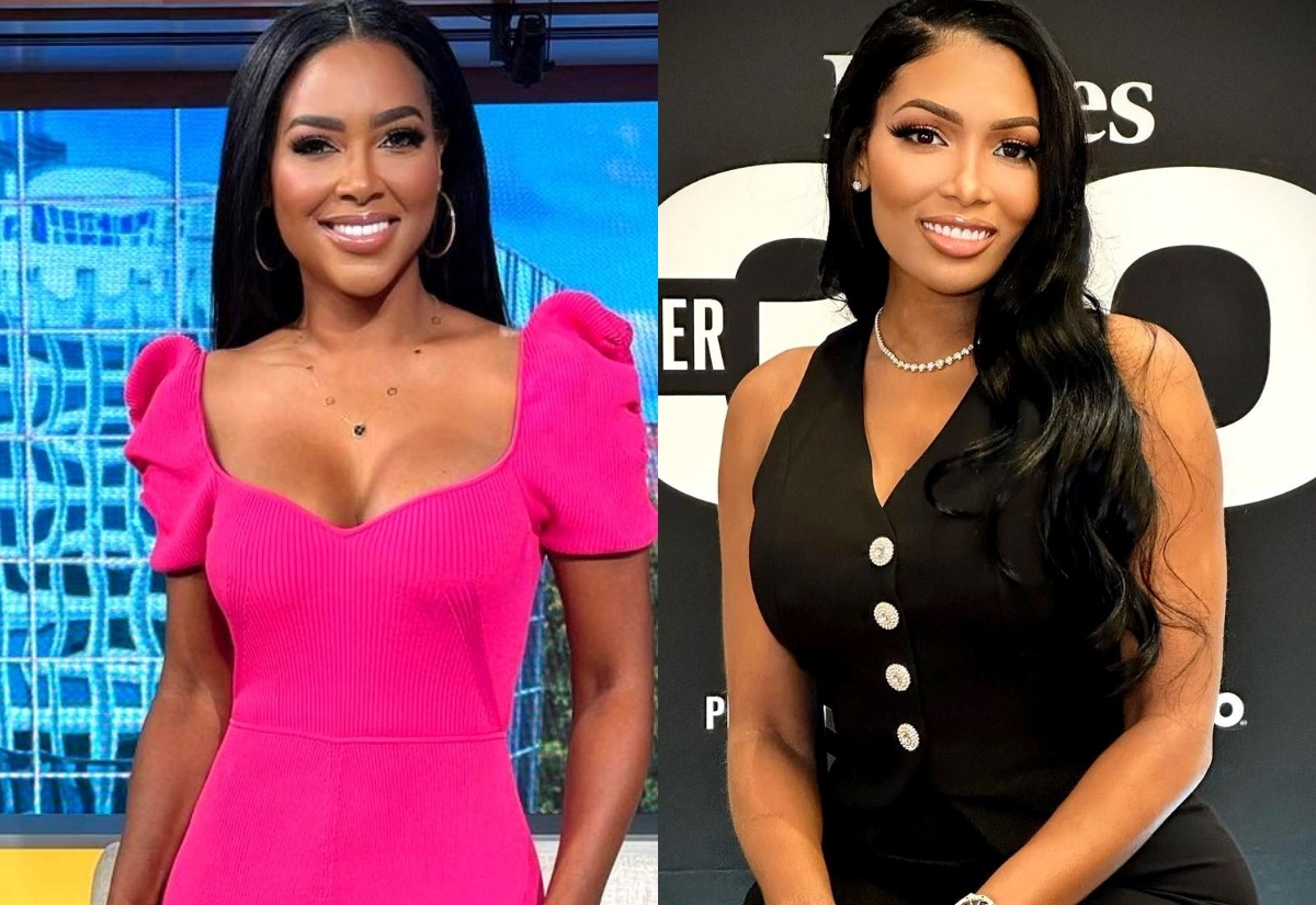 Brittany Cam Sex At Home - RHOA: Kenya Moore Shared Pics of Brittany Performing Sex Act