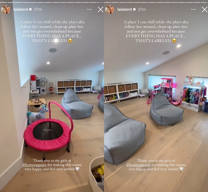 Vanderpump Rules Lala Kent Daughter Ocean After Pics of Playroom