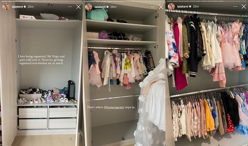 Vanderpump Rules Lala Kent Daughter Ocean Before And After Closet