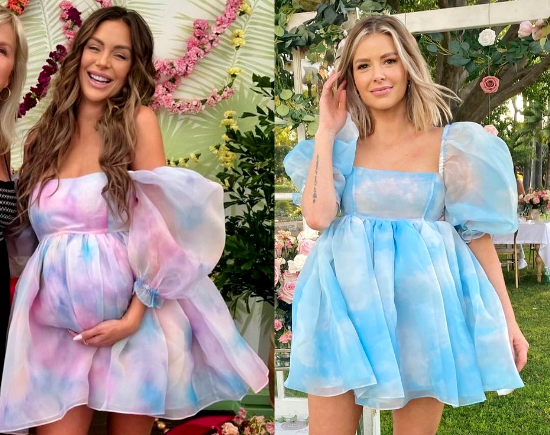 Lala Kent and Ariana Madix Wear Same Dress Lala Kent is Called Out for Wearing Same Dress as Ariana Madix for Her Baby Shower as She's Reminded She Made Fun of Ariana for Wearing It