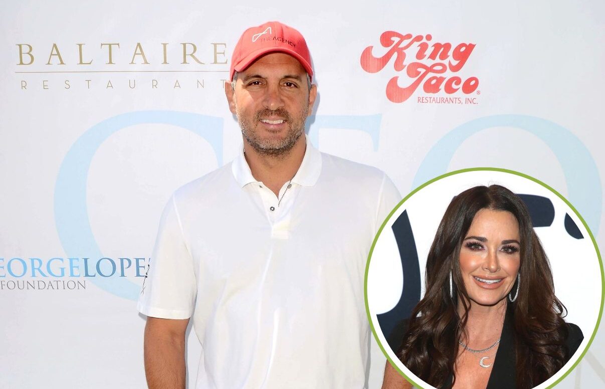 Mauricio Umansky Kisses Mystery Woman at Airport