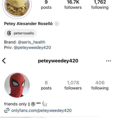 RHOM's Alexia Echevarria’s Son Peter Rosello Joins OnlyFans