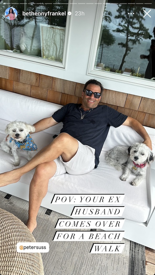 RHONY Bethenny Frankel Reunites With Ex Husband Peter Sussman