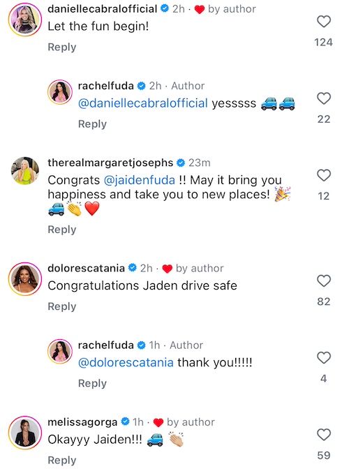 RHONJ Cast Reacts to Rachel Fuda's Adopted Son Jaiden's New Car