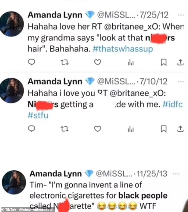 Amanda's tweets