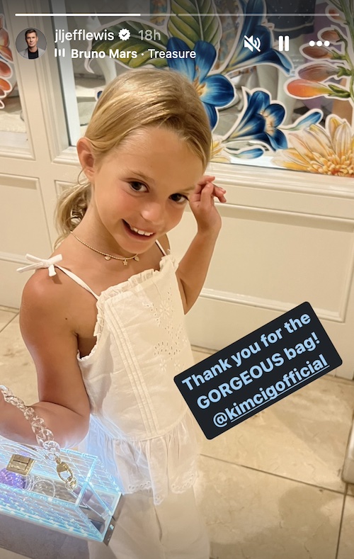 Jeff Lewis Posts Photo of Daughter Monroe With Kim Cig Handbag